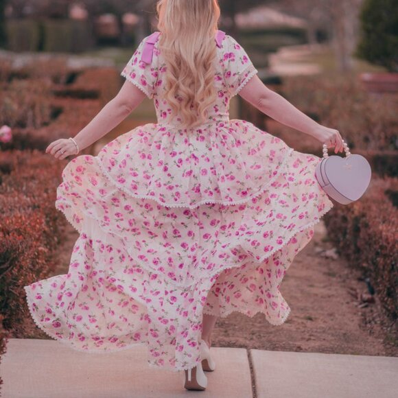 Ivy City Co Annabelle Dress in Roses 2X NWT - Picture 3 of 7